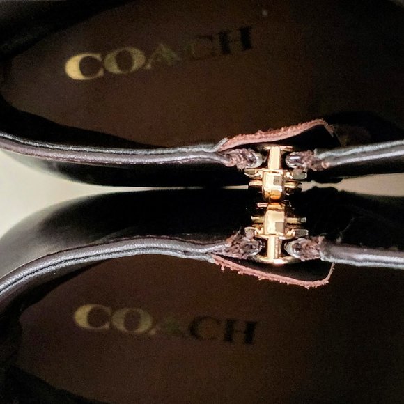 Coach "Jemma" Leather Ankle Booties | Gently Pre-Owned| sz 9 - Picture 6 of 8